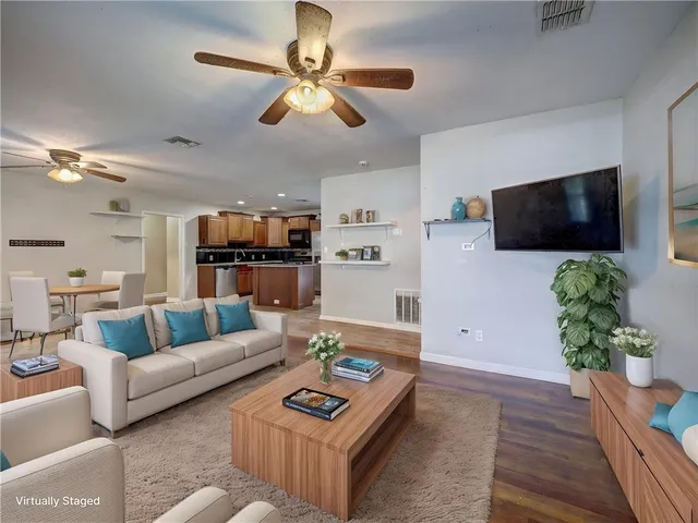 a view of a outdoor space and a yard