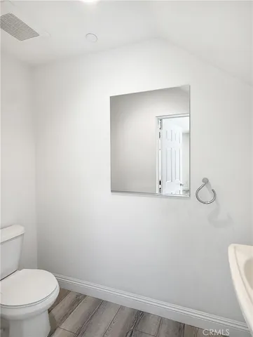 a bathroom with a toilet