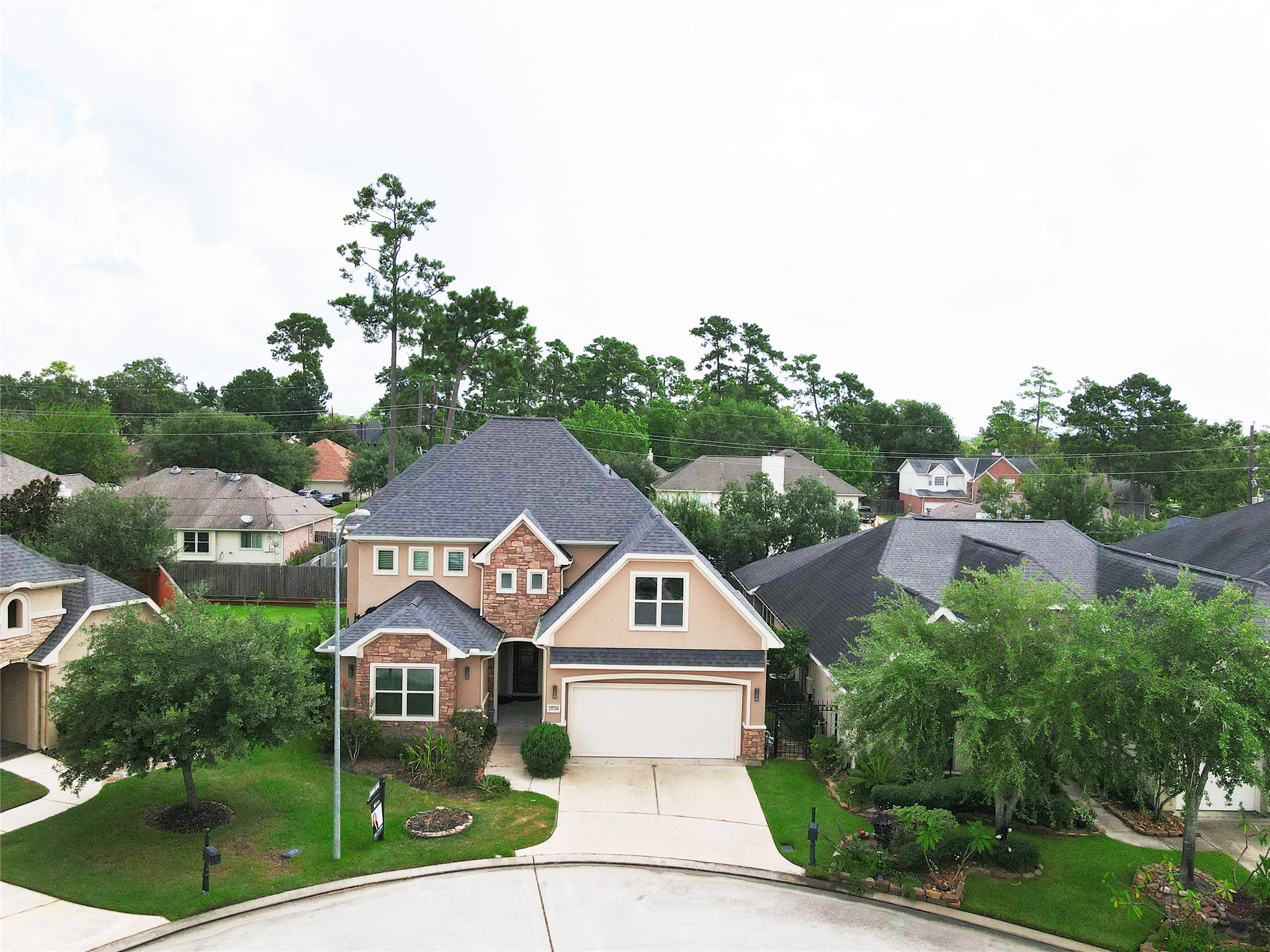 25718 Muirfield Bend Court Spring, TX 77389 - Photo 5 of 50 an aerial view of a house