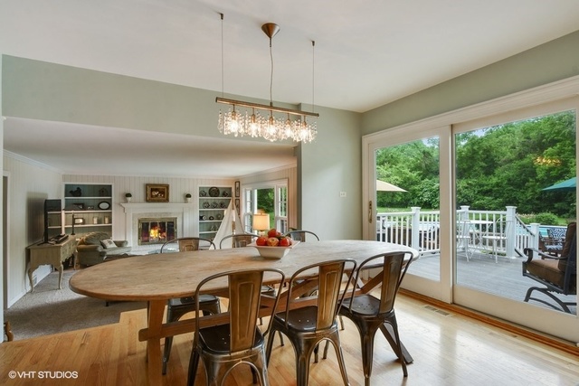 1719 Spring Creek Road Barrington Hills, IL 60010 - Photo 15 of 26 a view of a dining room with furniture window and outside view