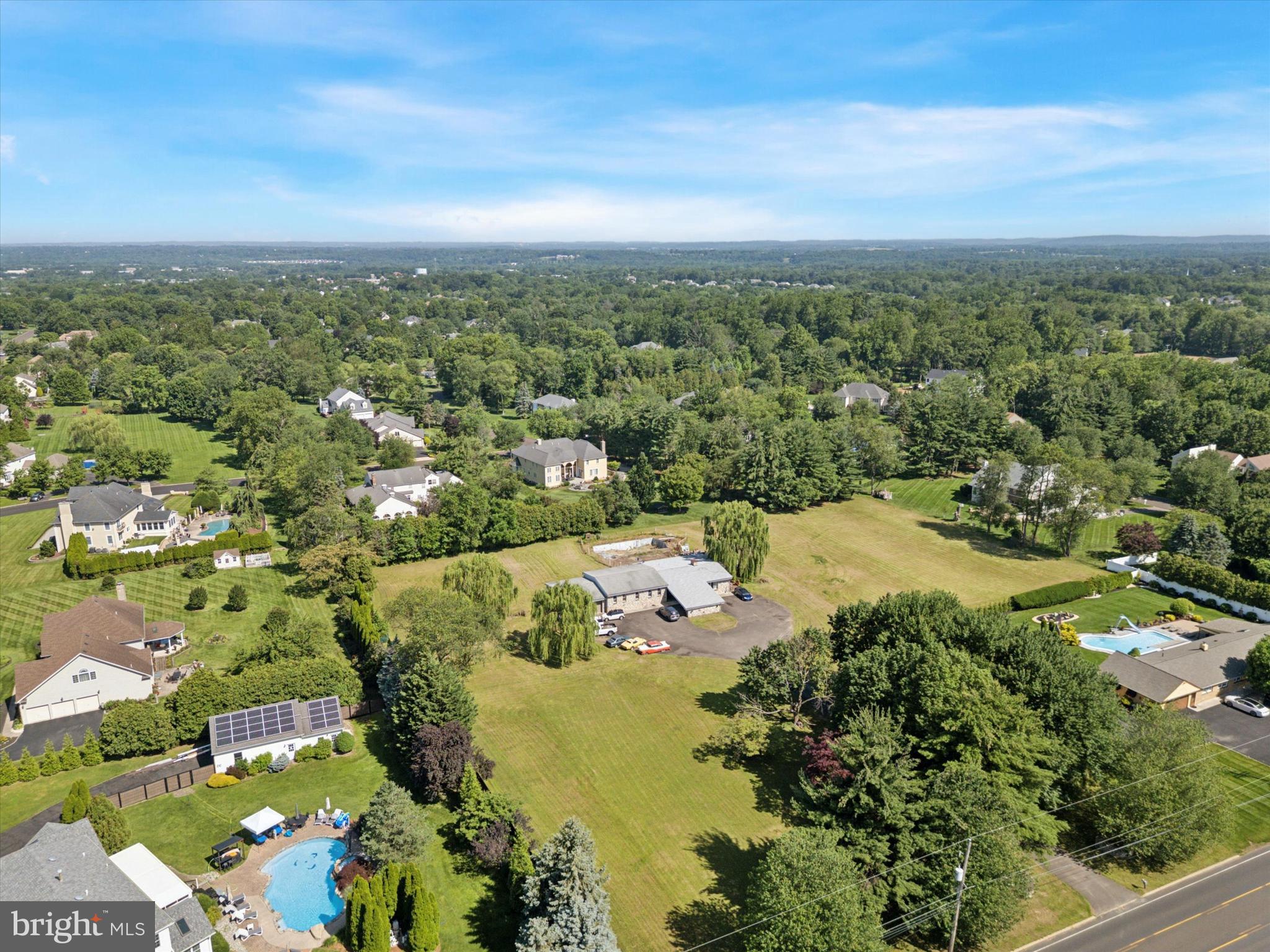 290 Hatboro Road Ivyland, PA 18974 - Photo 35 of 45 an aerial view of residential houses with outdoor space