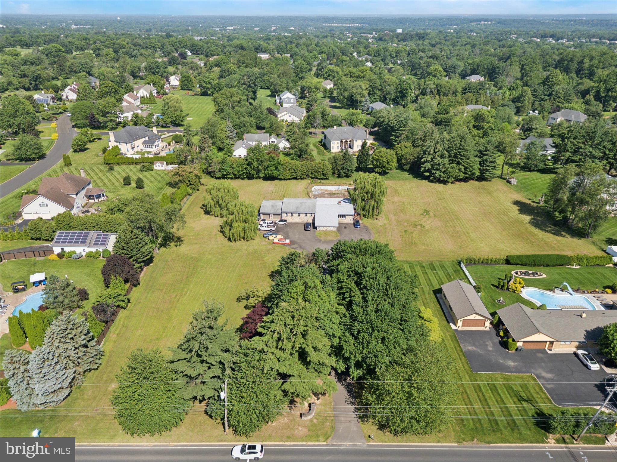 290 Hatboro Road Ivyland, PA 18974 - Photo 36 of 45 an aerial view of residential houses with outdoor space