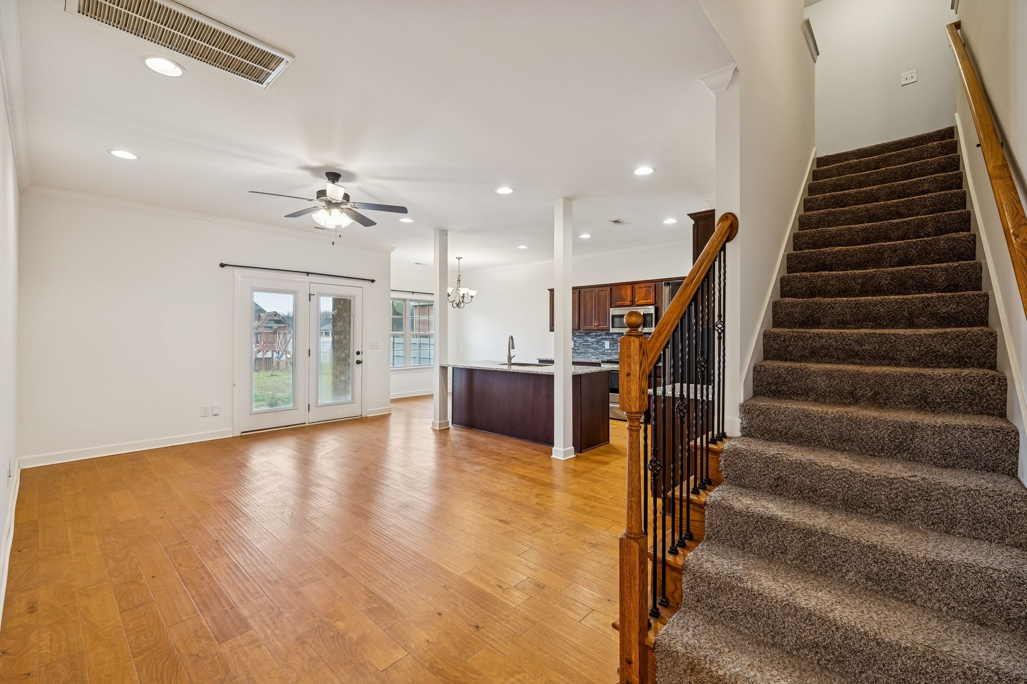 2912 Butterfly Bend Murfreesboro, TN 37129 - Photo 12 of 48 a view of entryway and hall with wooden floor