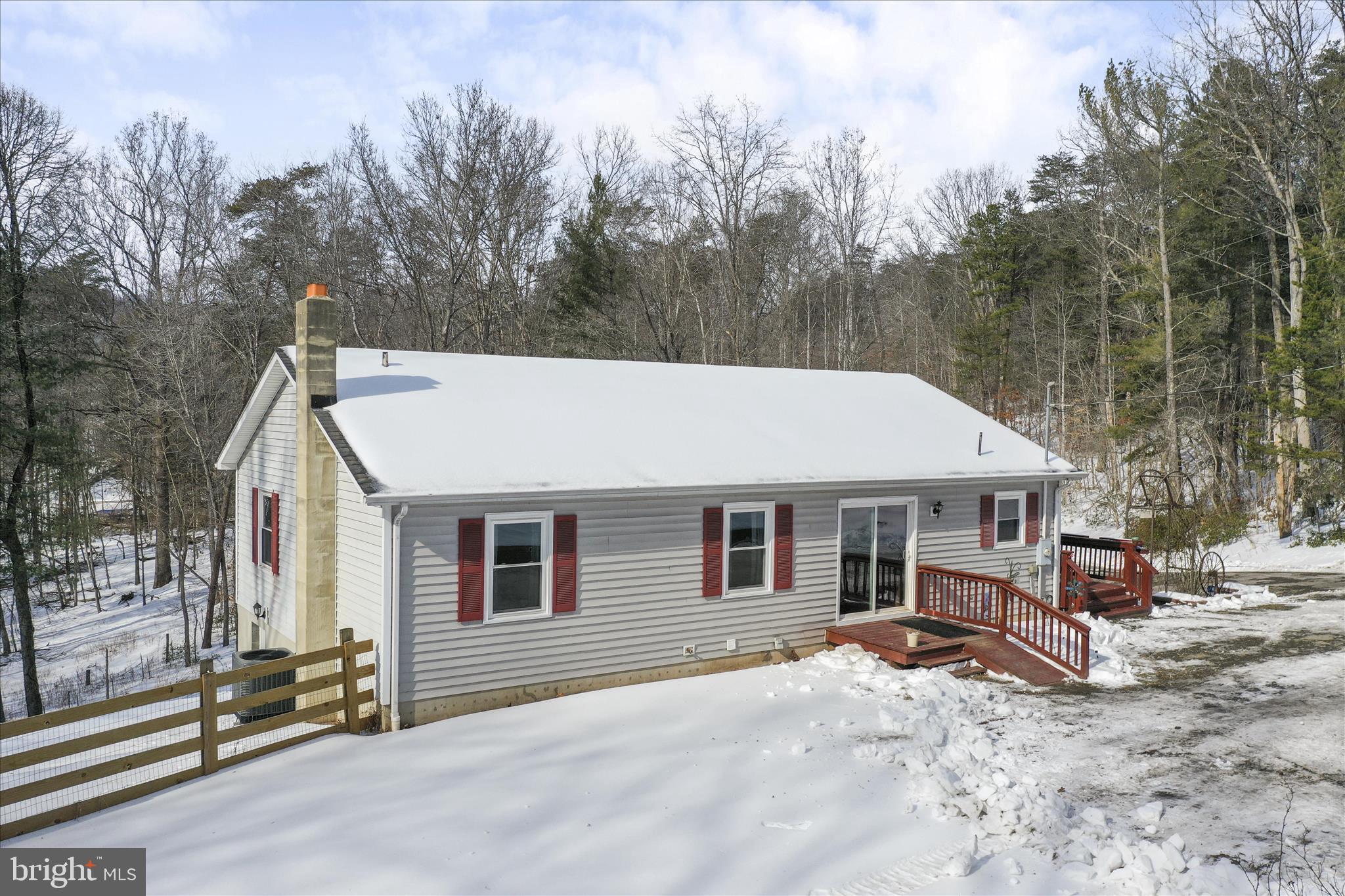 a view of a house with a patio
