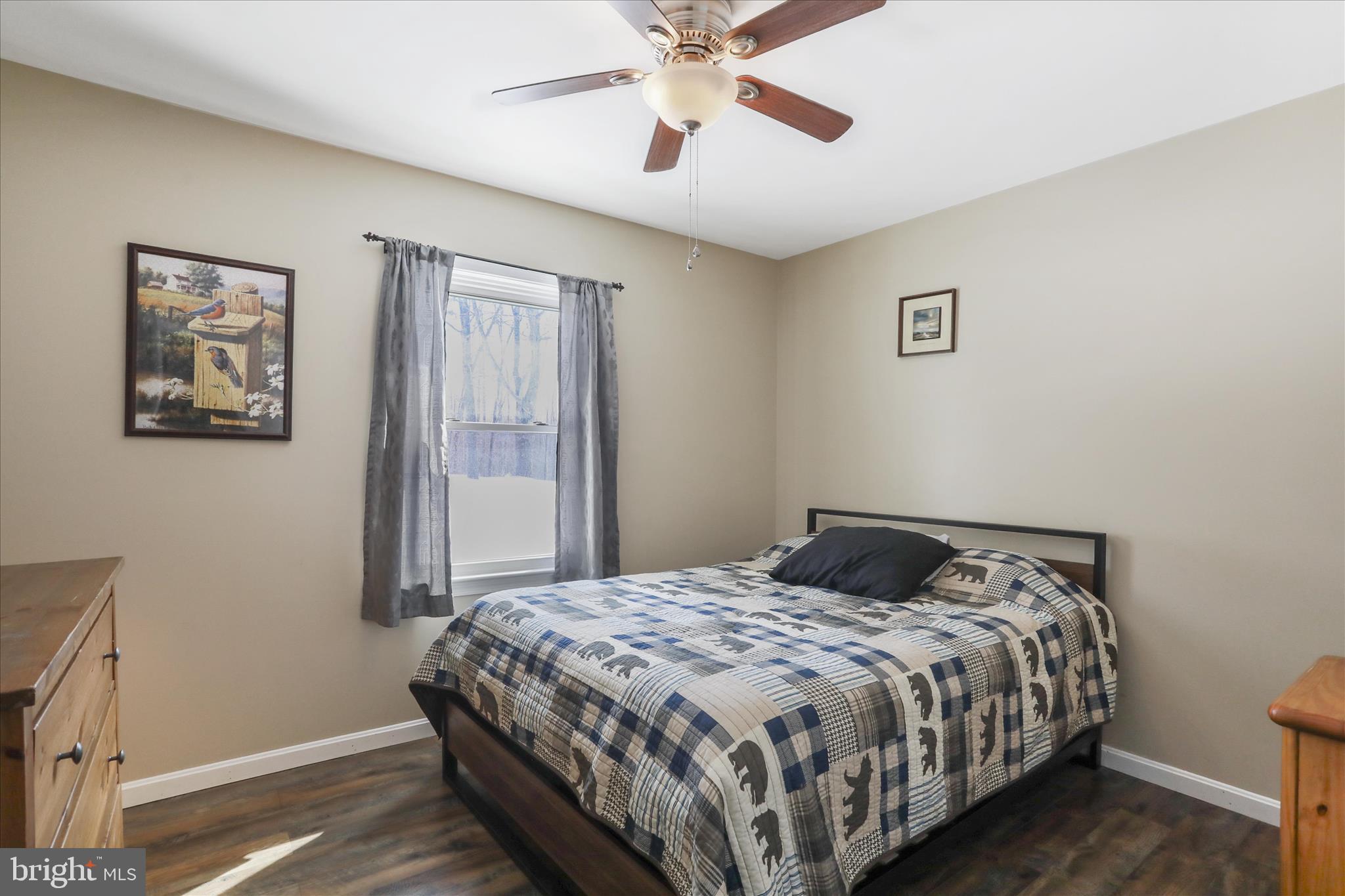 444 Castleton Ford Road Castleton, VA 22716 - Photo 20 of 64 a bedroom with a bed and a window