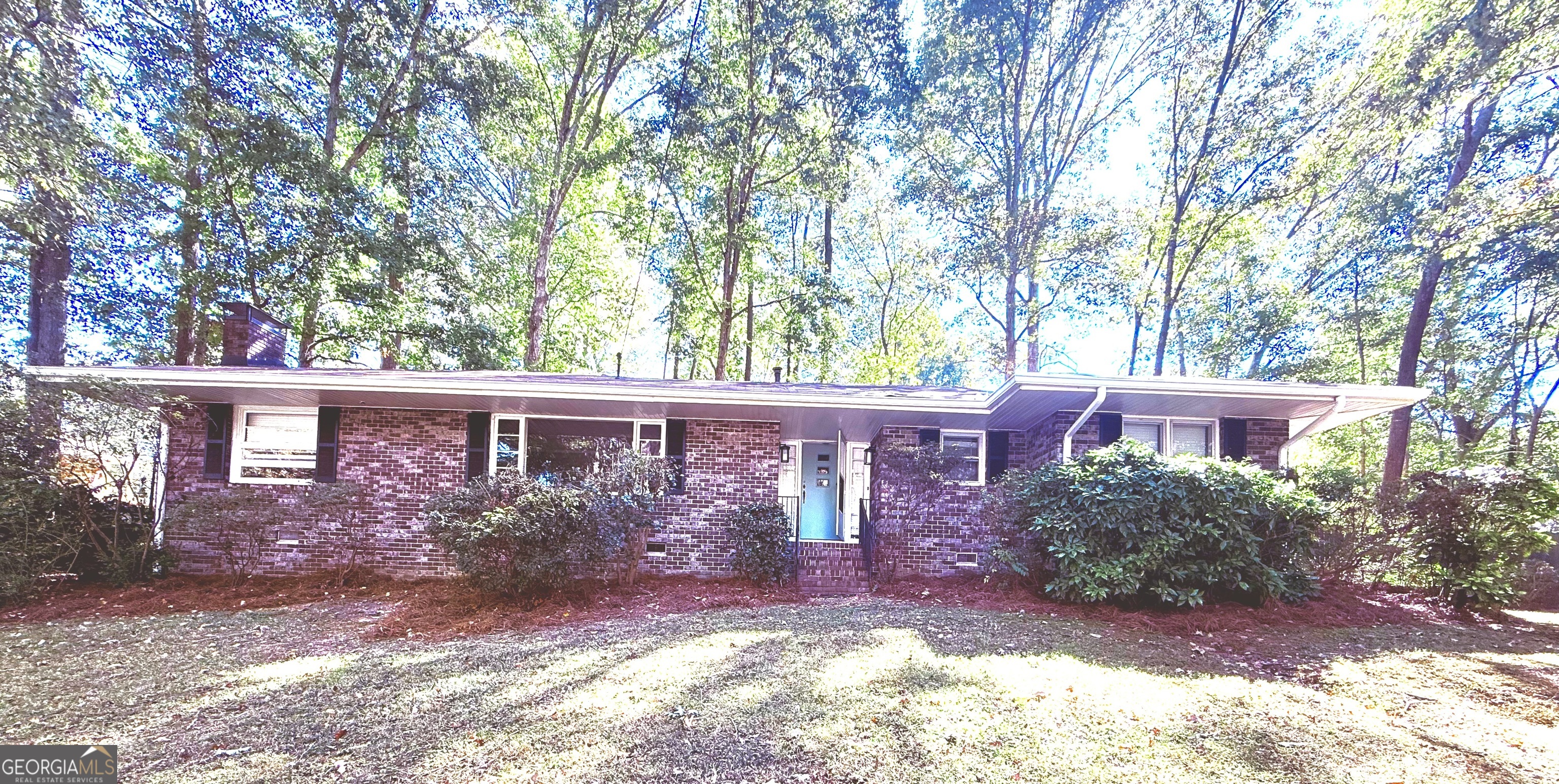 1397 Jewell Court Mableton, GA 30126 - Photo 1 of 27 a view of a backyard with plants and large trees