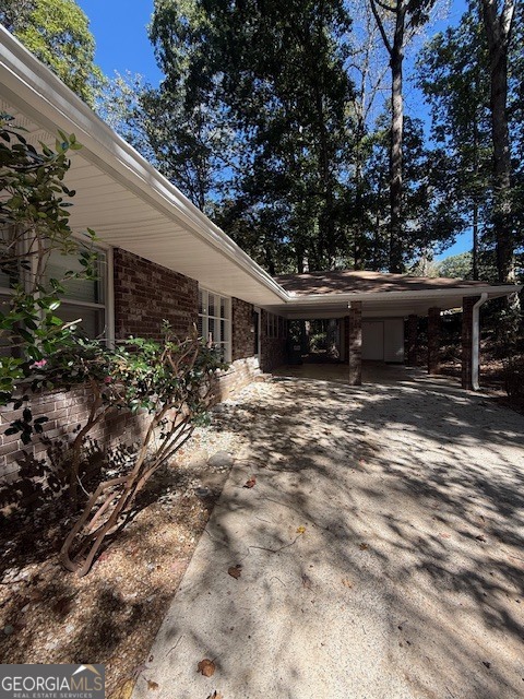 1397 Jewell Court Mableton, GA 30126 - Photo 20 of 27 a view of house with backyard and sitting area