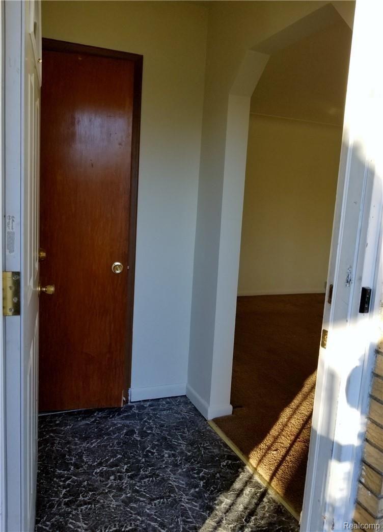 Front Entry Foyer with Guest closet.  