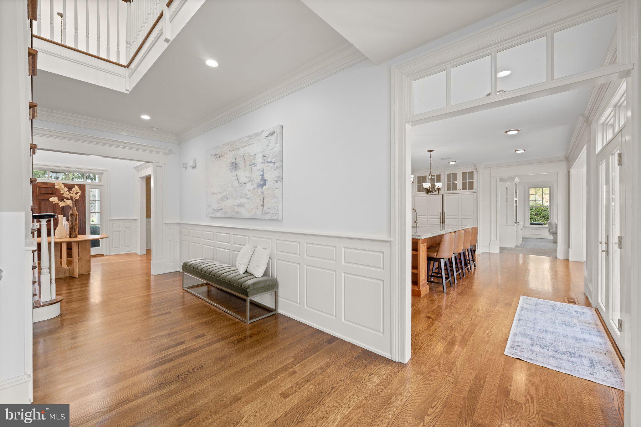 429 Church Road Devon, PA 19333 - Photo 11 of 55 Elegant entryway with warm wood tones.