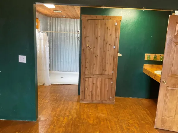 a bathroom with a sink and a toilet