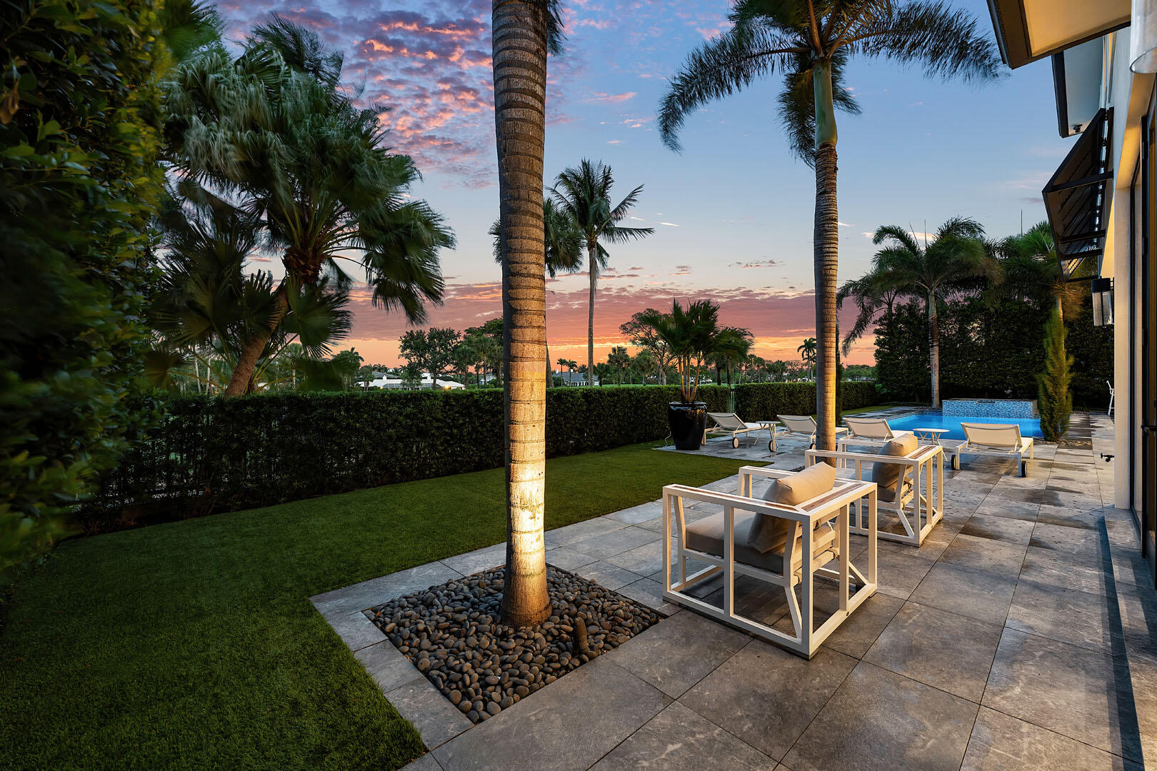 1576 Thatch Palm Drive Boca Raton, FL 33432 - Photo 63 of 74 1576_Thatch_Palm_Drive_Dusk_22