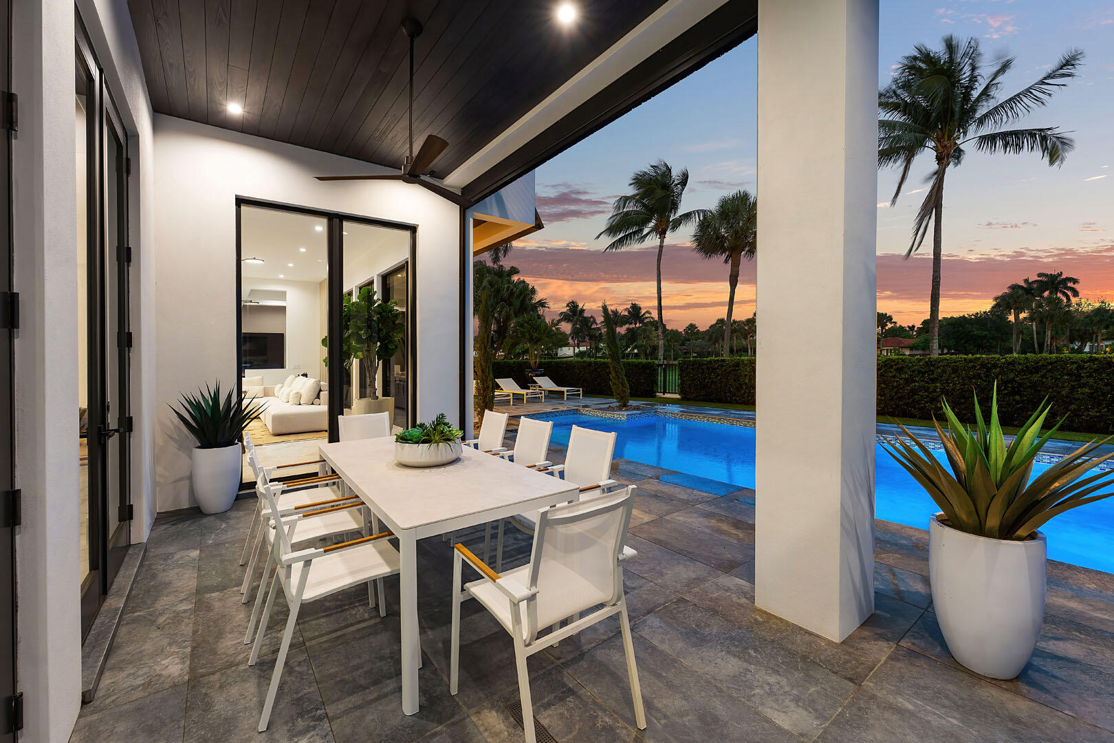 1576 Thatch Palm Drive Boca Raton, FL 33432 - Photo 65 of 74 1576_Thatch_Palm_Drive_Dusk_25