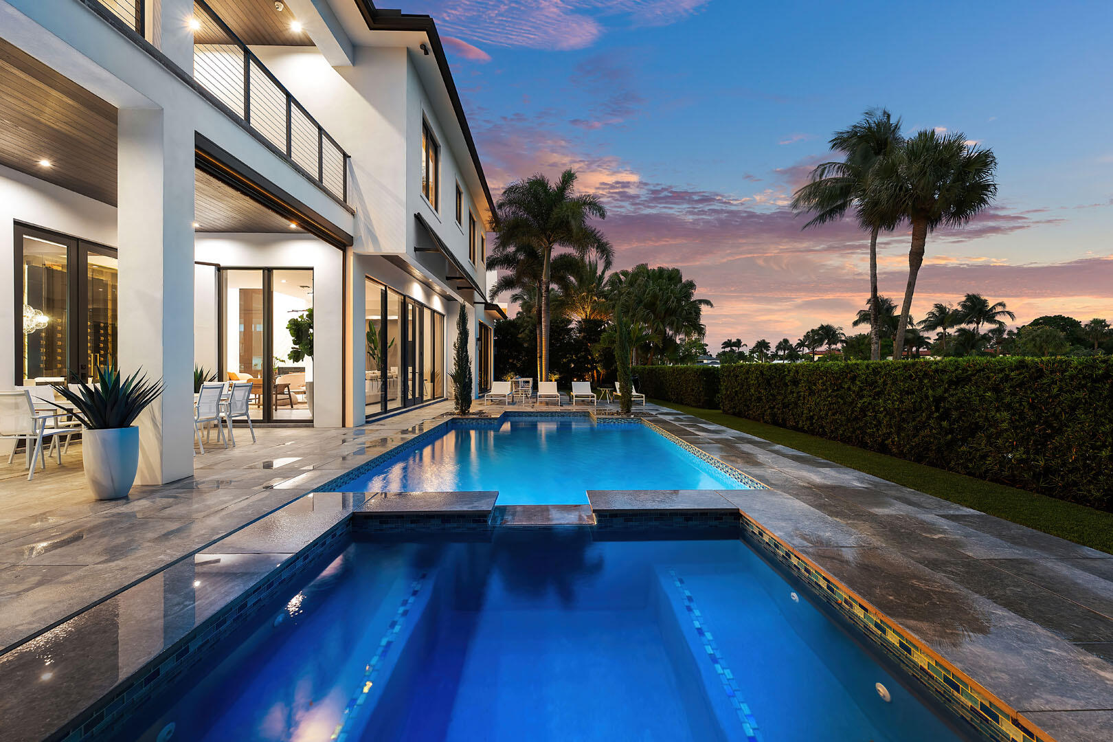 1576 Thatch Palm Drive Boca Raton, FL 33432 - Photo 67 of 74 1576_Thatch_Palm_Drive_Dusk_27