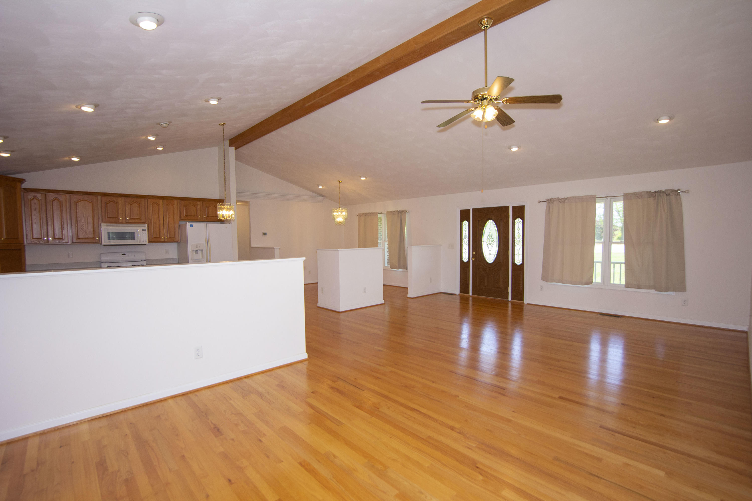 525 Mallard Point Road Wirtz, VA 24184 - Photo 5 of 38 a view of a kitchen with a sink and a window