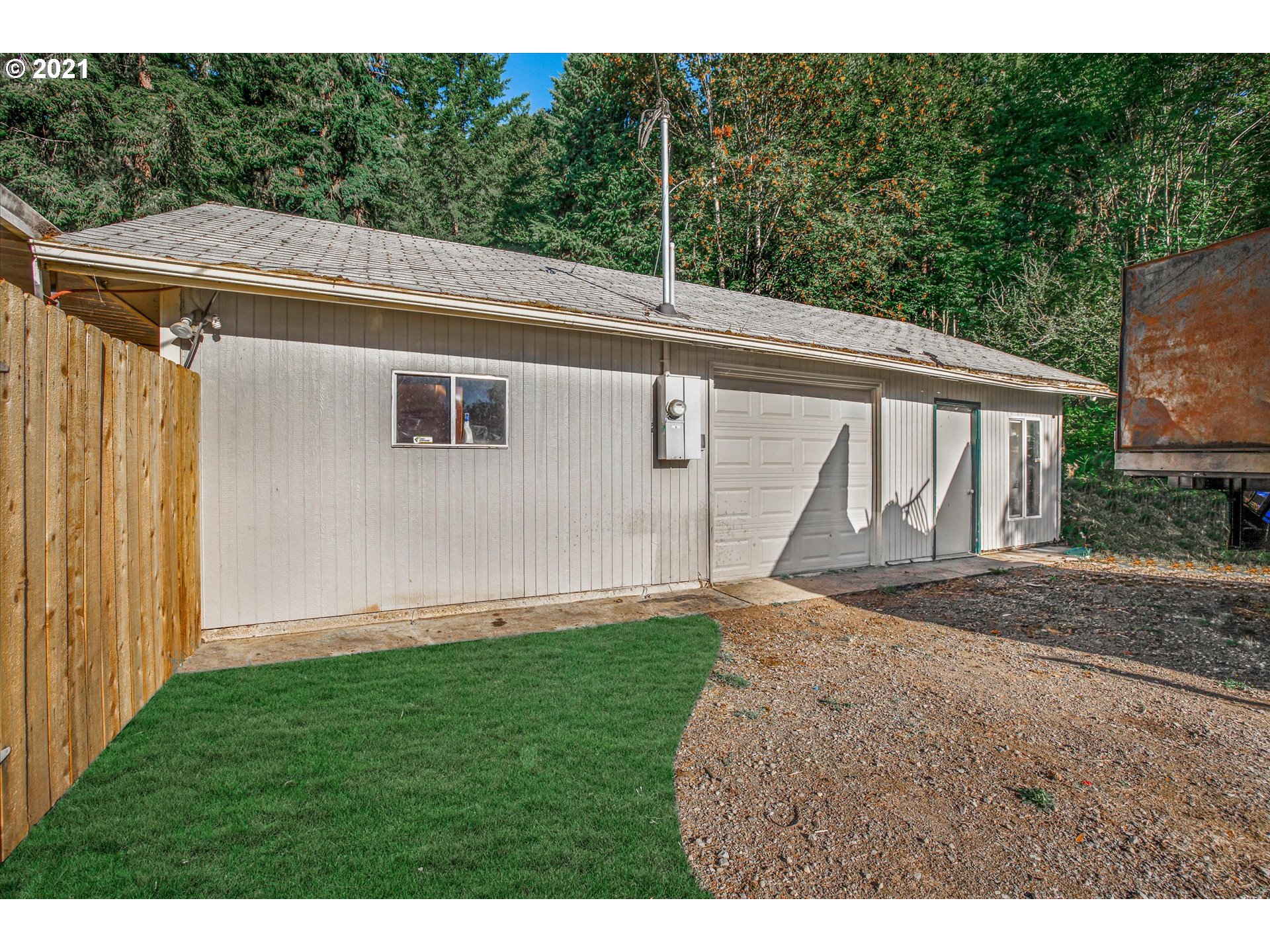 17707 Southeast Amisigger Road Boring, OR 97009 - Photo 14 of 23 a view of a yard with barn