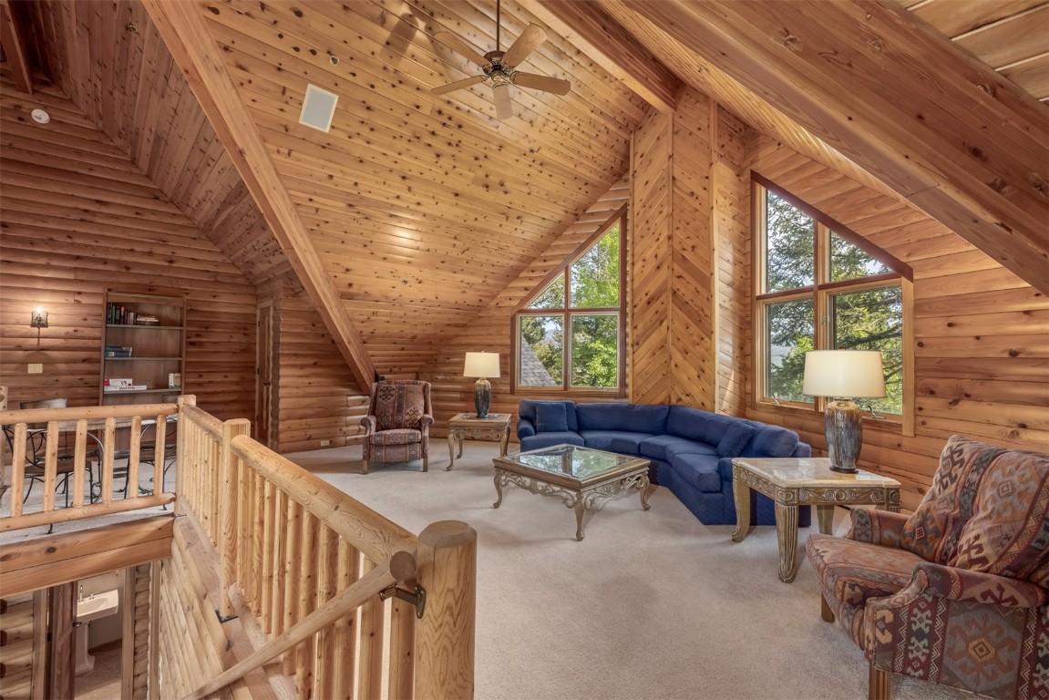 2244 Johnson Road Silverthorne, CO 80498 - Photo 23 of 45 a living room with furniture and a large window
