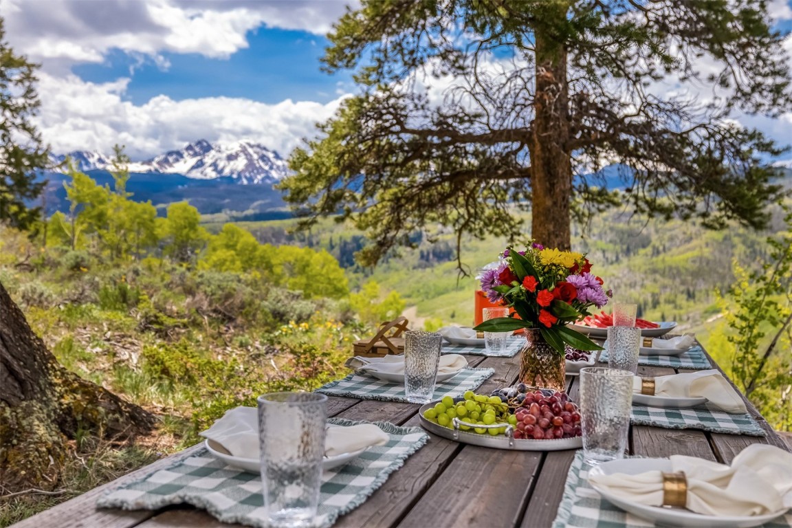 2244 Johnson Road Silverthorne, CO 80498 - Photo 41 of 45 a view of a outdoor space with garden