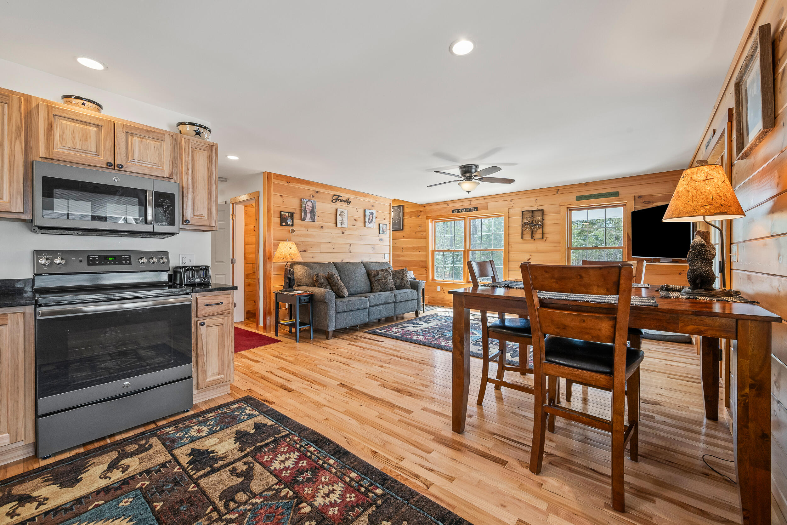 183 Camp Waya Awi Road Dallas Plt, ME 04970 - Photo 5 of 43 Kitchen Dining Area