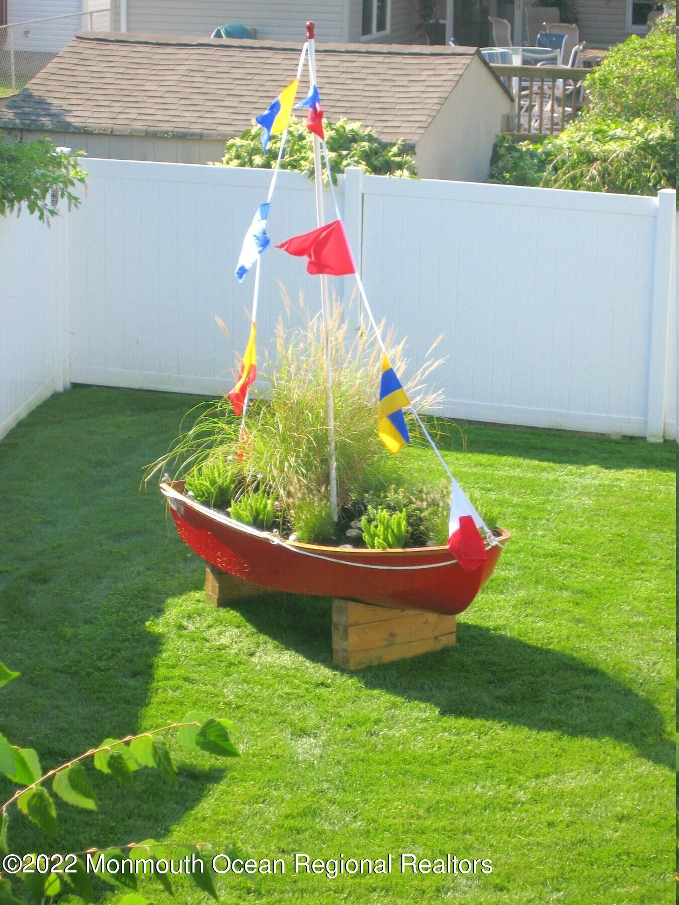 14 Cook Street, Unit DOWNSTAIRS Monmouth Beach, NJ 07750 - Photo 27 of 33 a view of an outdoor space and a yard