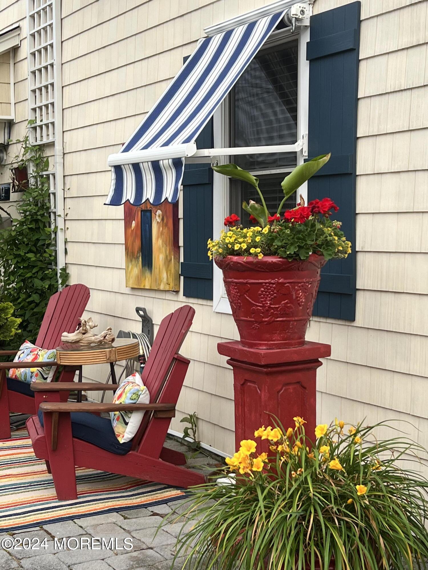 14 Cook Street, Unit DOWNSTAIRS Monmouth Beach, NJ 07750 - Photo 31 of 33 a view of outdoor sitting area with furniture