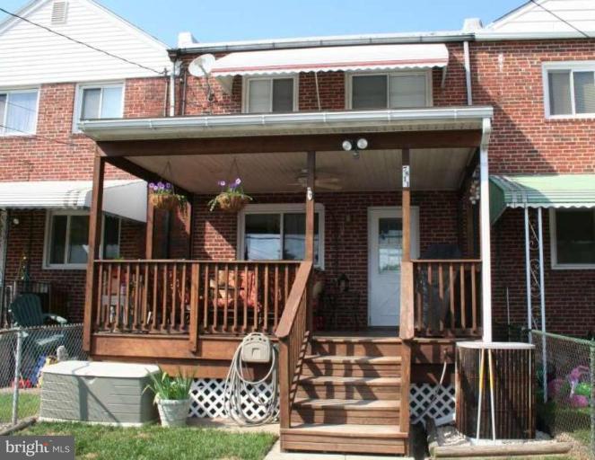7811 Harold Road Dundalk, MD 21222 - Photo 2 of 10 a view of a house with a deck