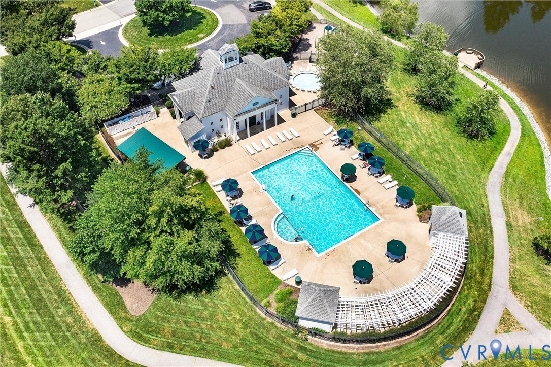 13424 Tipple Point Road Midlothian, VA 23114 - Photo 8 of 11 an aerial view of a house having outdoor space