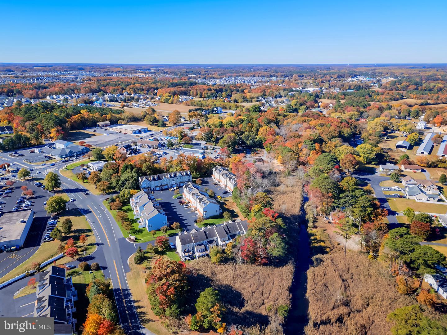 26 Dockside Drive Millville, DE 19967 - Photo 83 of 83 an aerial view of a city with lots of residential buildings