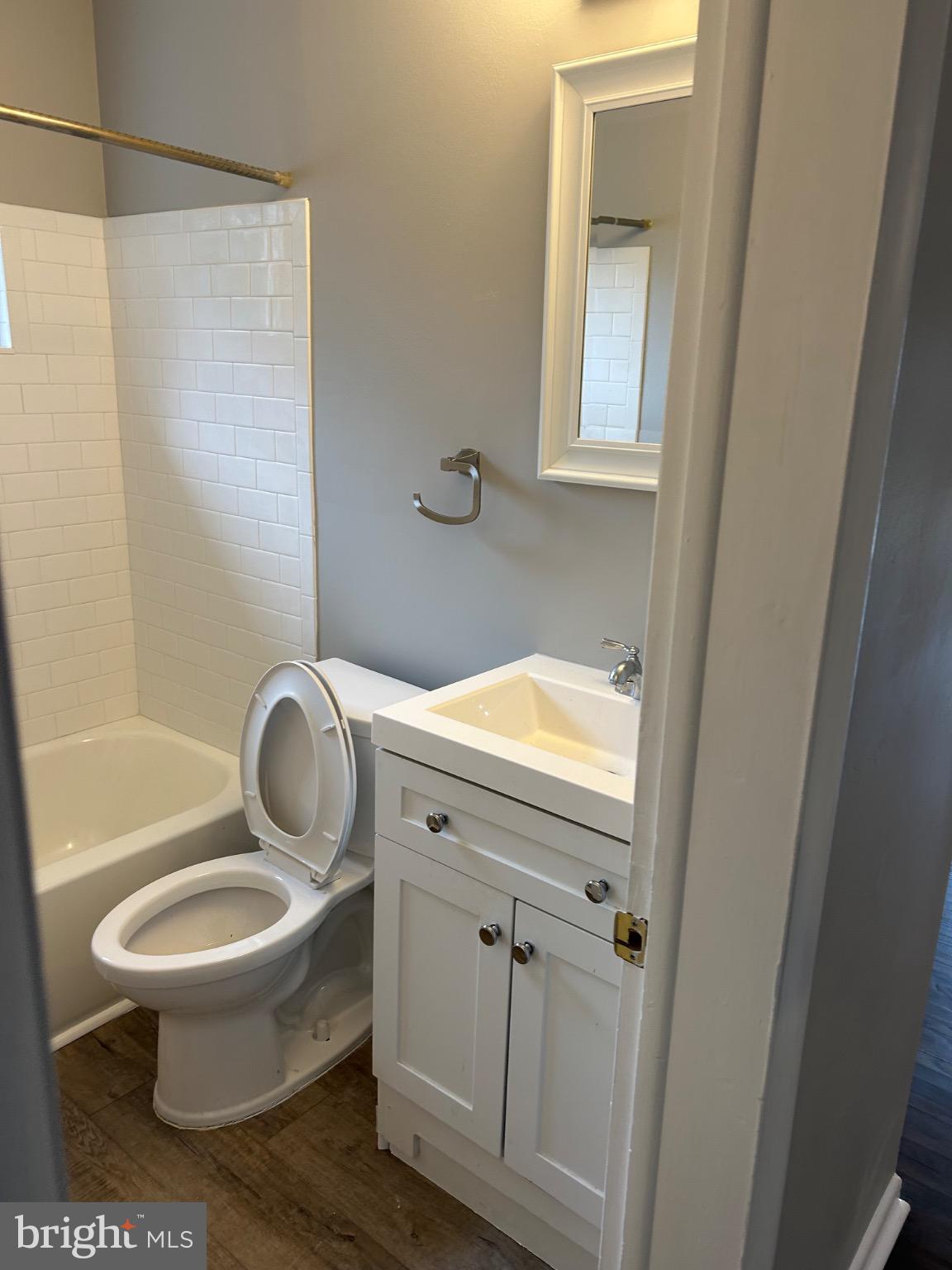 839 Garrett Road Springfield, PA 19064 - Photo 15 of 20 a bathroom with a toilet and a sink