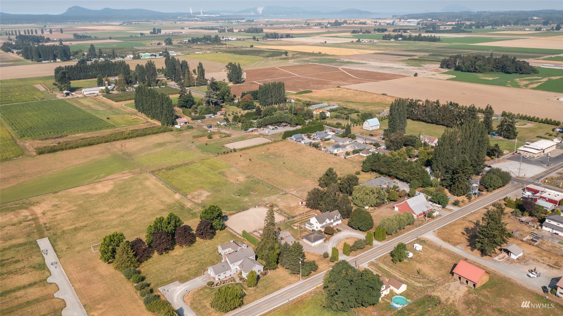 15606 Beaver Marsh Road Mount Vernon, WA 98273 - Photo 39 of 39 a view of a city with an ocean