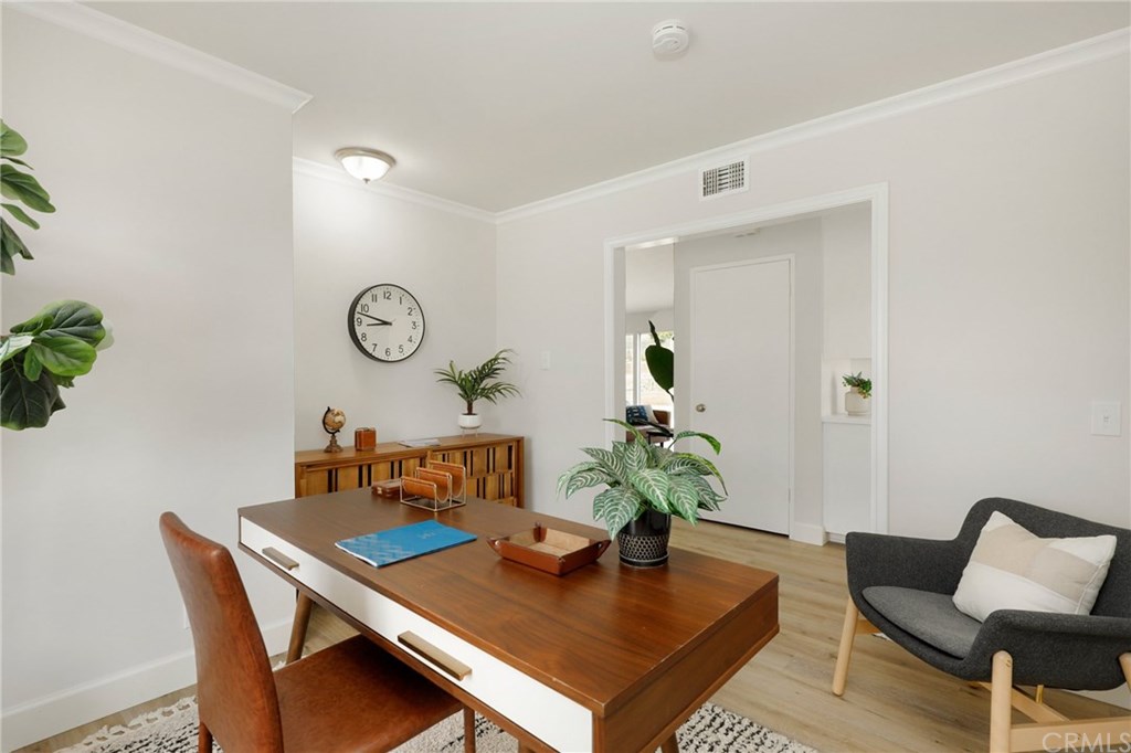 456 Castlegate Lane Brea, CA 92821 - Photo 21 of 40 Bedroom being used as office - easy to convert back to a bedroom with new doors