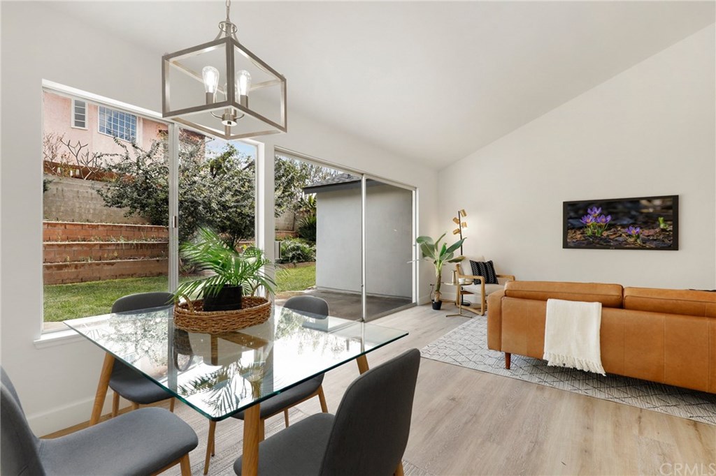 456 Castlegate Lane Brea, CA 92821 - Photo 10 of 40 Formal dining area opens to the living room, with easy access to the backyard