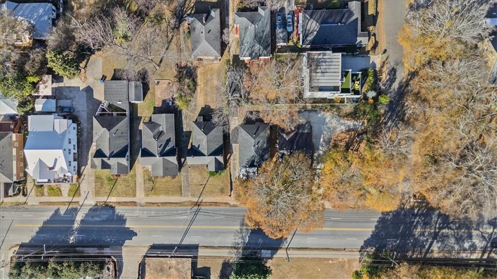 449 10th Street Northwest Atlanta, GA 30318 - Photo 35 of 40 an aerial view of residential houses with outdoor space