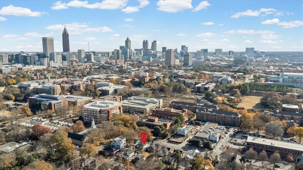 449 10th Street Northwest Atlanta, GA 30318 - Photo 39 of 40 a view of a city with tall buildings