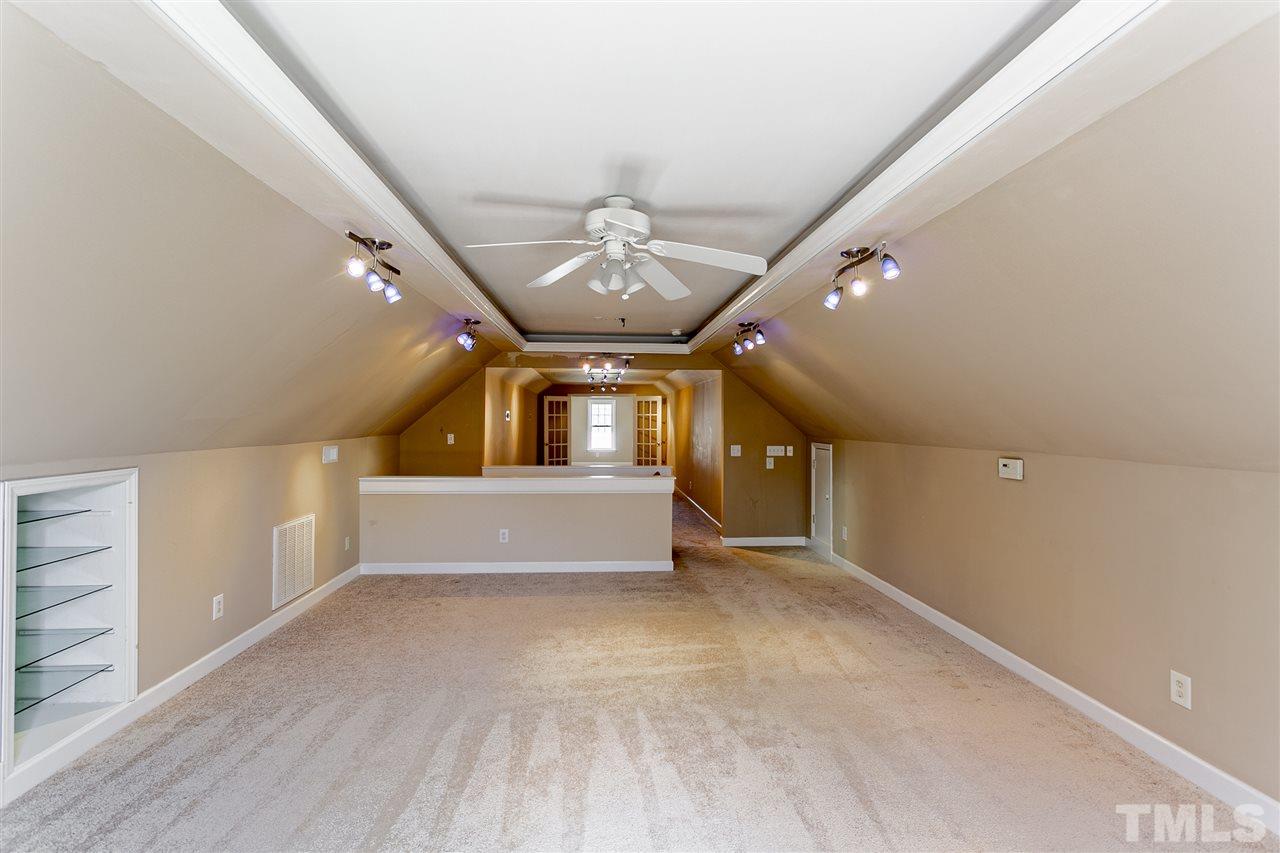 156 Fork Junction Road Timberlake, NC 27583 - Photo 27 of 30 wooden floor in an empty room with a window
