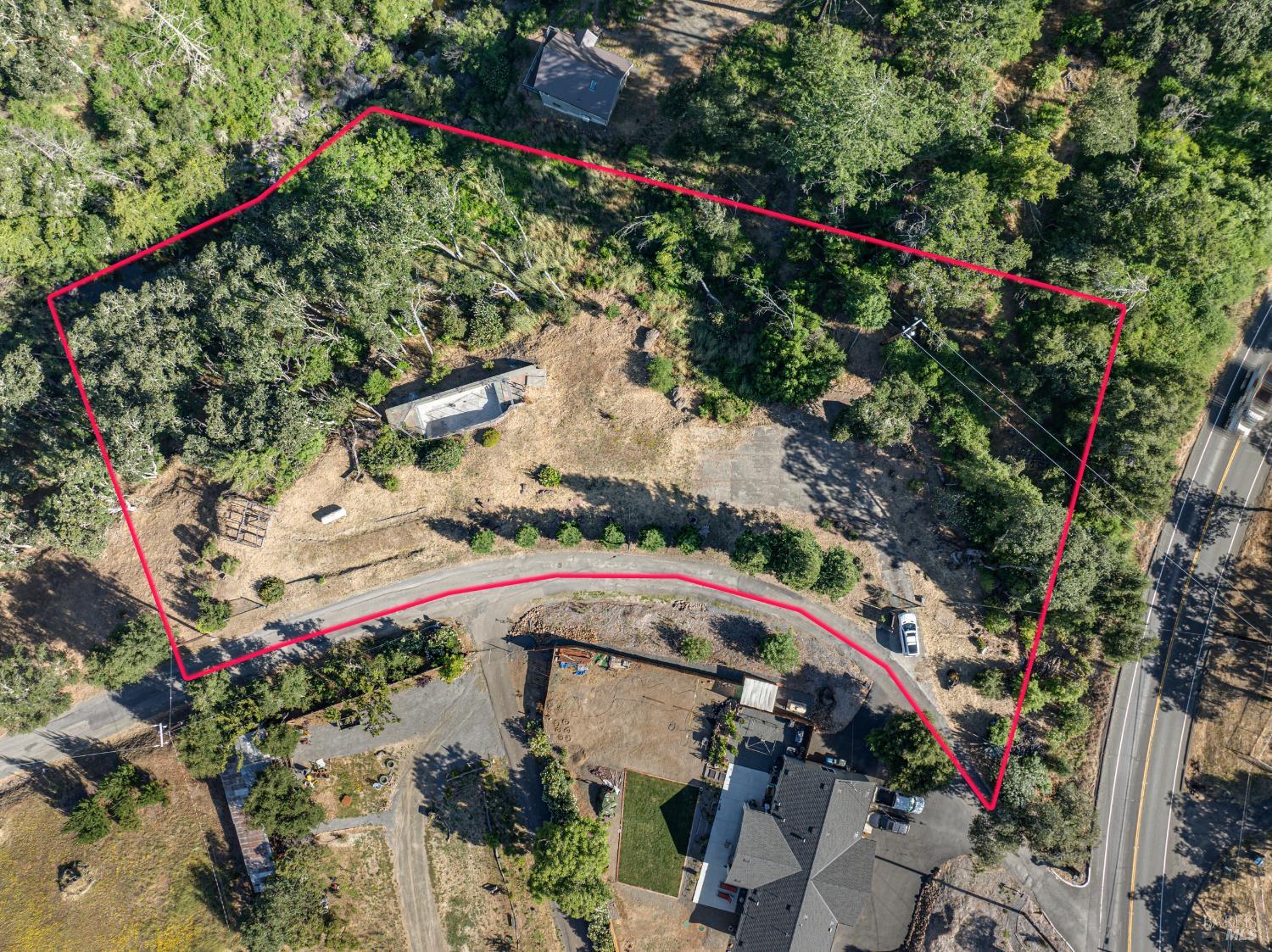 5734 Mark W Lane Santa Rosa, CA 95404 - Photo 2 of 23 Measurements and boundaries shown are approximate and provided solely for visual reference. Buyer to independently investigate and verify actual property dimensions, boundaries, acreage, topography, build-ability, and all other property characteristics to their own satisfaction.