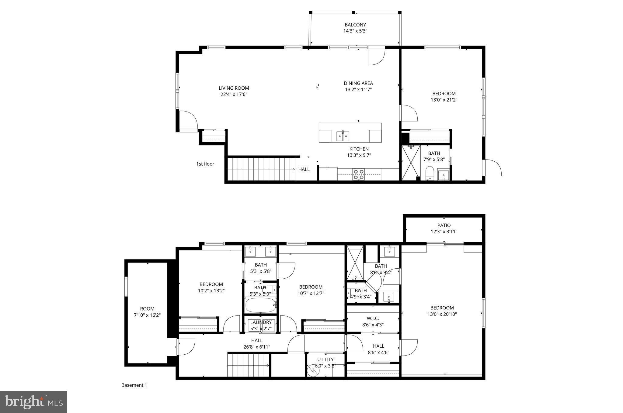 641 Quebec Place Northwest, Unit 1 Washington, DC 20010 - Photo 35 of 37 a picture of floor plan