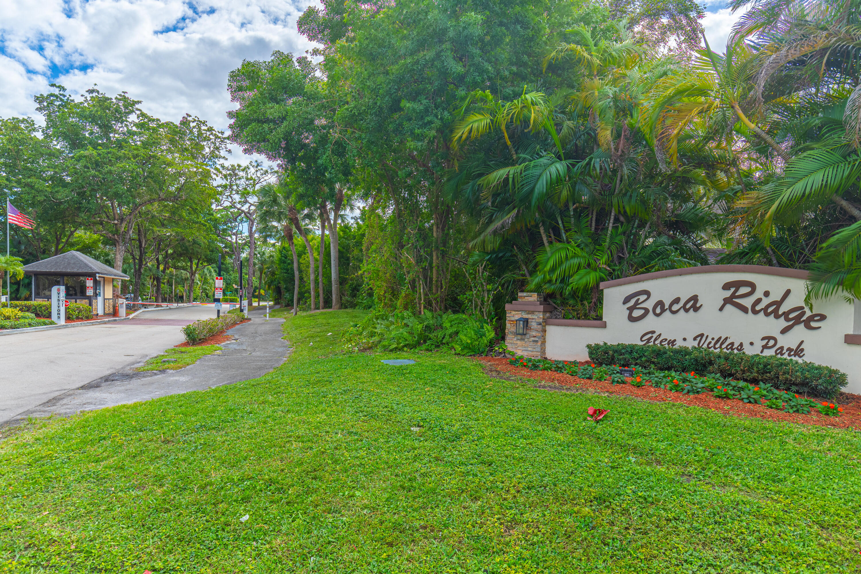 9352 Sable Ridge Circle, Unit B Boca Raton, FL 33428 - Photo 28 of 35 a view of a park that has large trees