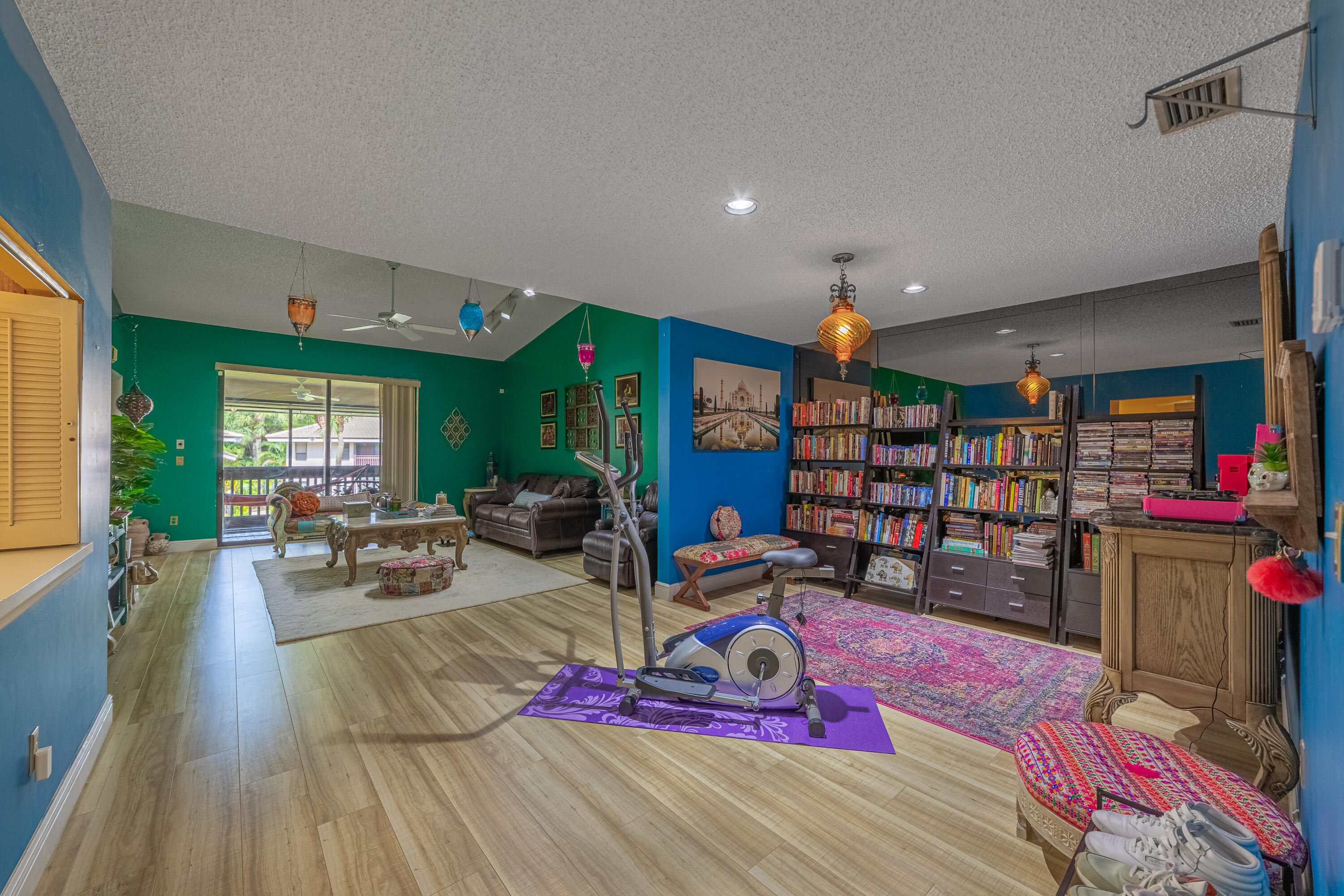 9352 Sable Ridge Circle, Unit B Boca Raton, FL 33428 - Photo 8 of 35 a view of a room with gym equipment
