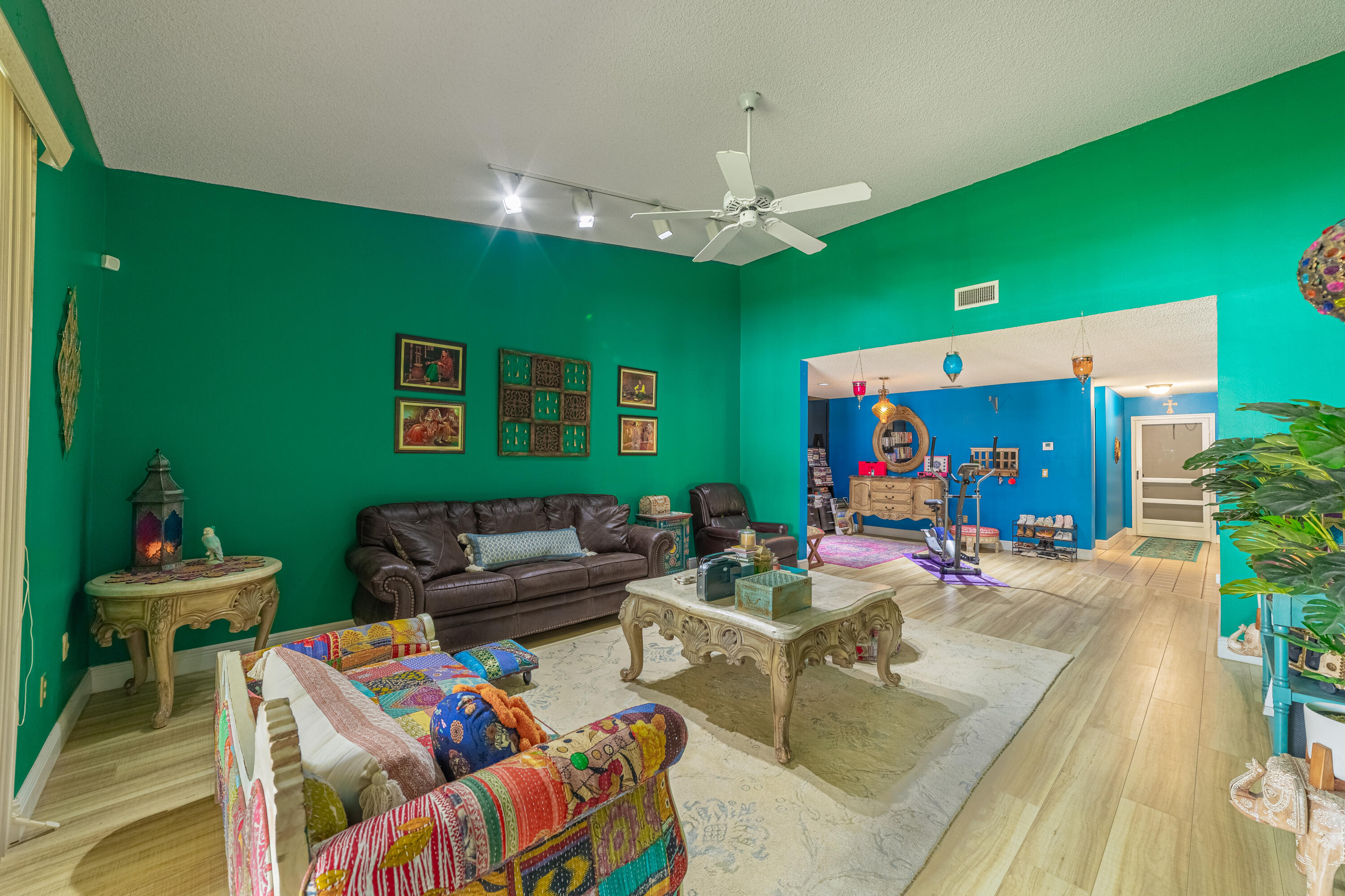 9352 Sable Ridge Circle, Unit B Boca Raton, FL 33428 - Photo 10 of 35 a living room with furniture and a large window