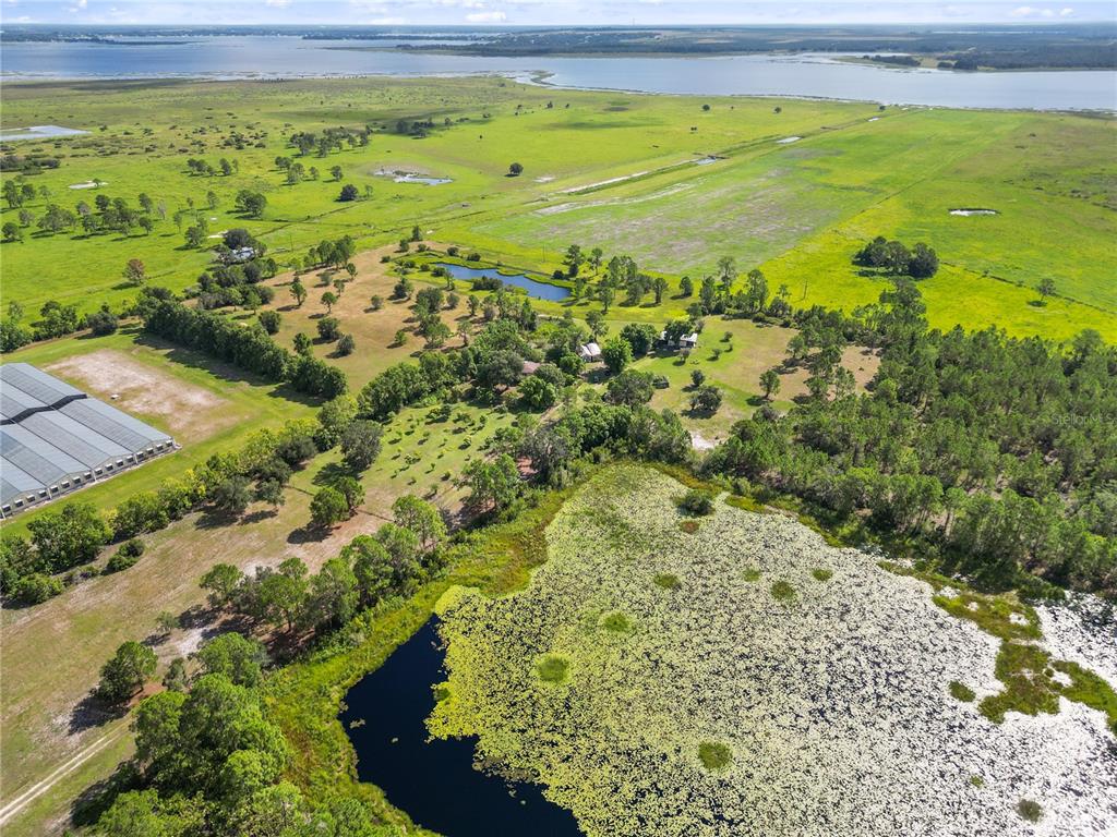1360 Collany Lane Frostproof, FL 33843 - Photo 47 of 55 a view of a yard with an ocean