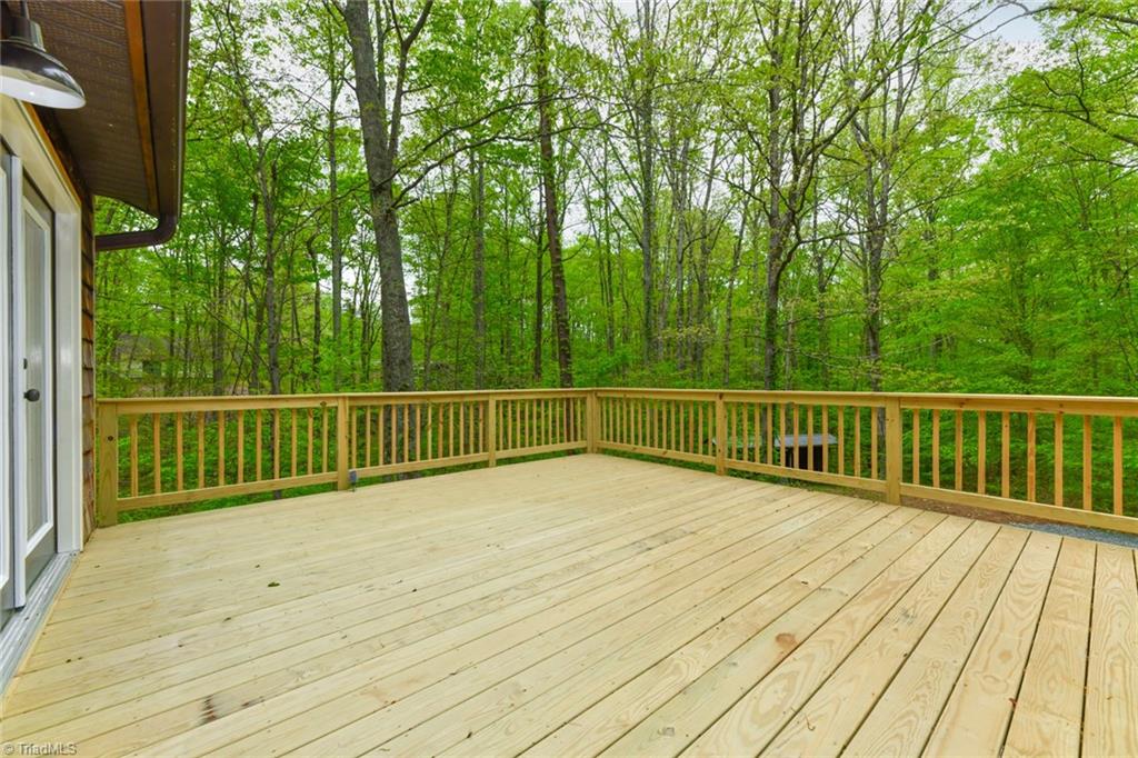 8202 Dennis Road Walnut Cove, NC 27052 - Photo 31 of 35 Large Deck