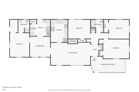 $3,850 | 1706 East 38th 1/2 Street, Austin, TX 78722