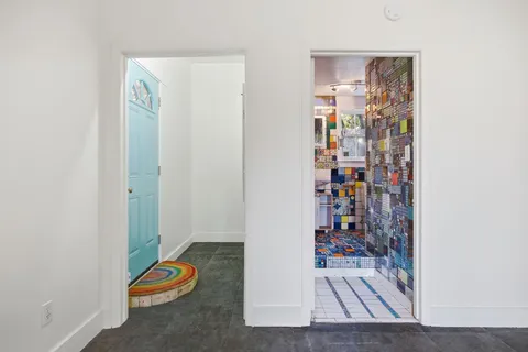 a view of small yard