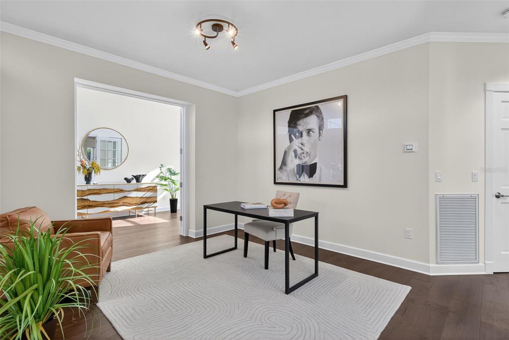3488 Mistletoe Lane Longboat Key, FL 34228 - Photo 23 of 82 a workspace with furniture and window