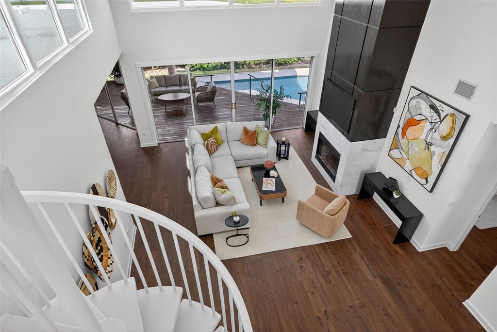 3488 Mistletoe Lane Longboat Key, FL 34228 - Photo 46 of 82 a view of furniture and wooden floor