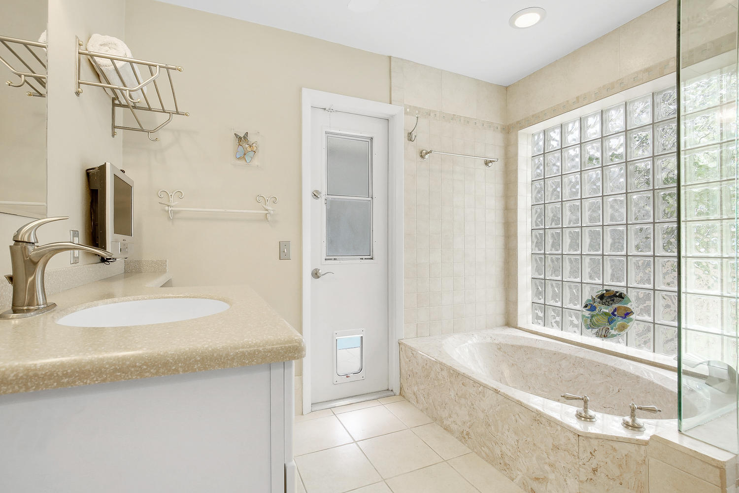 2412 Northwest 35th Street Boca Raton, FL 33431 - Photo 17 of 34 Master Bath with Patio and Pool Access