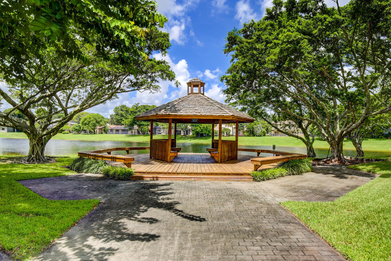 2412 Northwest 35th Street Boca Raton, FL 33431 - Photo 30 of 34 Millpond Gazabo on the Lake