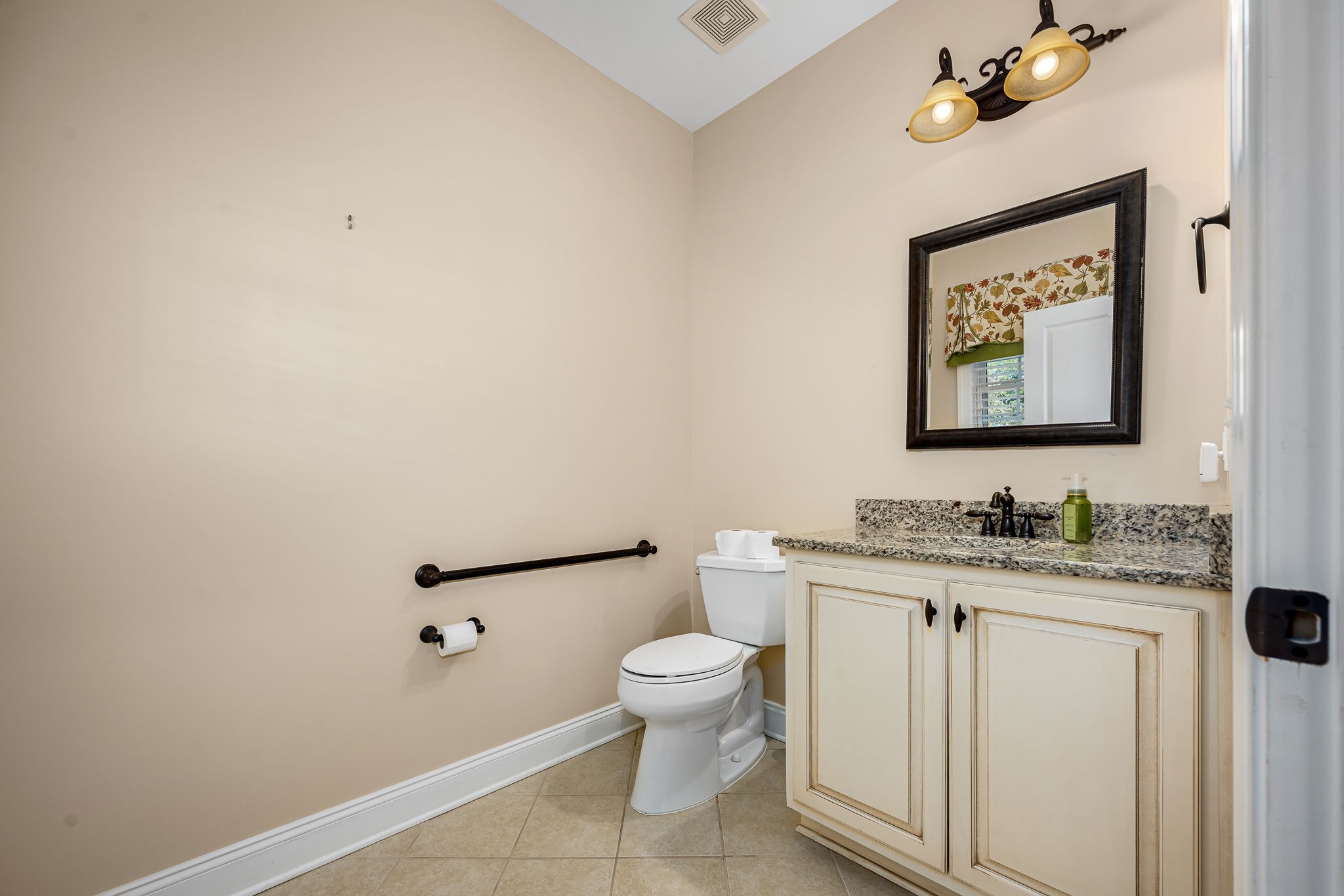 2101 Stratford Road Murfreesboro, TN 37129 - Photo 27 of 54 a bathroom with a granite countertop sink mirror and toilet