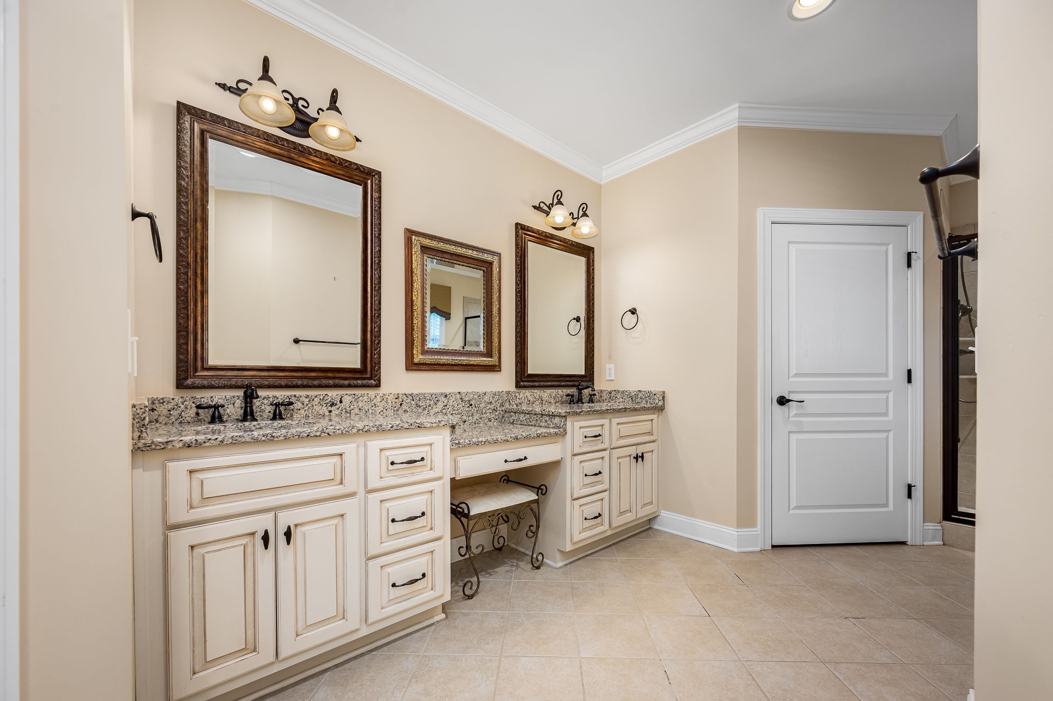 2101 Stratford Road Murfreesboro, TN 37129 - Photo 32 of 54 a spacious bathroom with a double vanity sink double and mirror