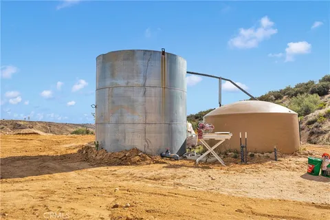 a backyard of a house